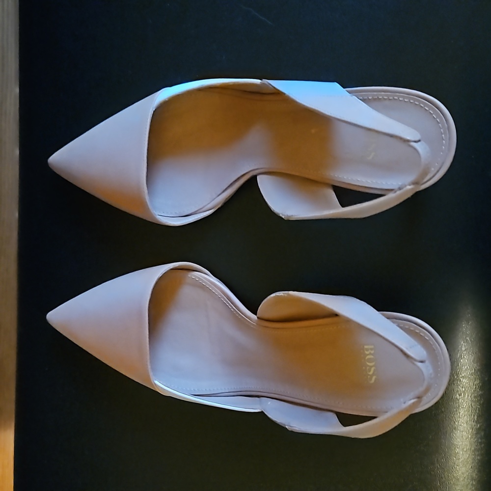 BOSS Women high heel Shoes Neutral Beige suze EU 40 - Picture 2 of 13